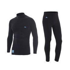 FITNUS 男款功能性保暖內搭衣+9分褲