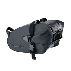 TOPEAK Bike Wedge Dry Pack + L 肩帶固定架, 黑色的, 1套