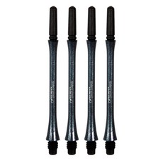 COSMO DARTS Fit飛鏢標桿, 珍珠黑, 4入