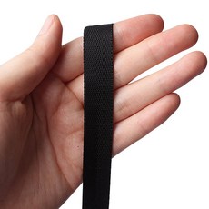 패션포인트 나일론 V직 끈 100야드 15mm, 블랙, 1개