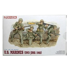 DRAGON 1/35 美國海軍陸戰隊硫磺島 1945 塑料模型 DML0241, 1個