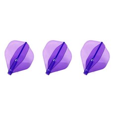 코스모다트 다트 플라이트 핏 에어 무지 스탠다드, 퍼플, 3개