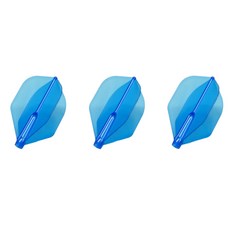 코스모다트 다트 플라이트 핏 에어 무지 로켓, M 블루, 3개