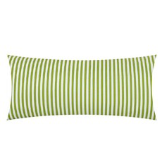 Home&Sleep純棉100%靠枕含枕芯糖果線條 D型, 綠色