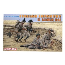 DRAGON 1/35 義大利步兵 El Alamein 1942塑膠模型 DML0218, 1個