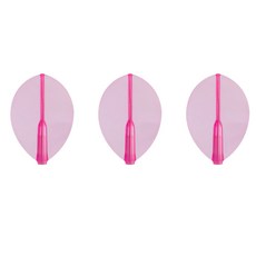 코스모다트 다트 플라이트 핏 에어 무지 티어드롭, 마젠타, 3개