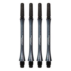 COSMO DARTS Shaft Fit Carbon Slim Spin 7, 珍珠黑, 4件