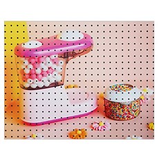 ANB Commerce 糖果機B 室內裝飾洞洞板 白色, 1個