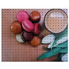 NB Commerce 馬卡龍&茶 室內裝飾洞洞板 白色, 1個