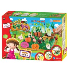 도너랜드 천사 점토 나만의 미니농장 놀이 세트, 혼합 색상, 1개, 922g