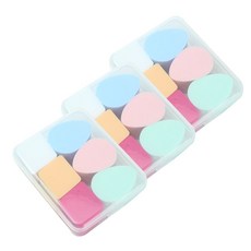 aryko 造型粉撲 6款, 混色, 3片