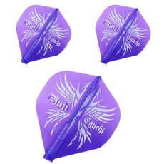 코스모다트 다트 플라이트 핏 에구치 스탠다드, 퍼플, 3개