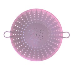 Kitchen Factory 粉彩矽膠蒸籠 煙燻粉, 直徑 24.5cm x 高度 5.5cm, 1個