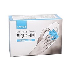 도깨비신부 위생수세미 블루, 1개