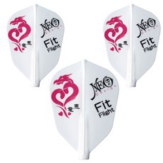 코스모다트 다트 플라이트 핏 에어 우메다 신지 슈퍼 쉐이프, 화이트, 3개