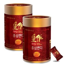 롯데제과 황작 홍삼캔디, 120g, 2개
