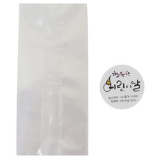 黃氏便當 透明M號袋 50入 + 兒童節書法貼紙 50入, 1套
