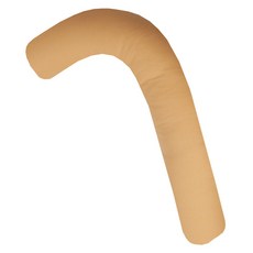 Ein Haus 素色拐杖造型身體抱枕, 米色金色