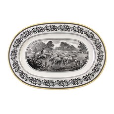 Villeroy&Boch Audun Ferme 橢圓盤, 混合色, 1個