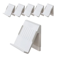 TIVOLI 素色開放式收納鞋架, 6件, 白色