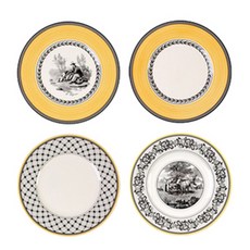 Villeroy & Boch Auden 沙拉盤 4 件套, 1套, 堅定 + 國際象棋 + Promade + 地板