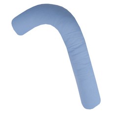 Ein Haus 牛津O甘蔗的身體枕頭木材包括, 淺藍