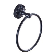 라이크미 수건걸이 K6111, 블랙, 1개