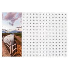 앤비커머스 자연3 인테리어 타공판 좌WHITE, 혼합색상, 1개