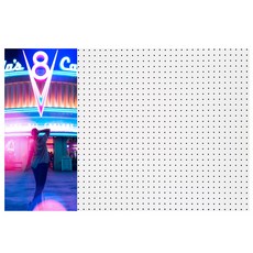 앤비커머스 인테리어타공판 8클럽 좌WHITE, 1개, 화이트