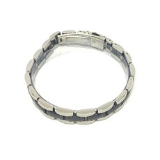 38 B18鍺手鍊 黑&銀 17顆, 1個