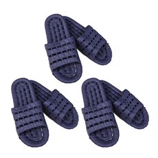 土耳其 ABM EVA排水浴室拖鞋 海軍藍, 3個