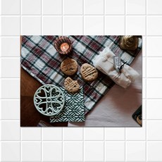 써머스트 강화유리 키친 아트보드 한나스, 1개