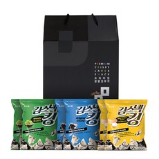 깃듬 김스낵킹 오리지널 2p + 와사비 2p + 사워크림어니언 2p 선물세트 6호, 30g, 1세트