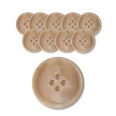 Duyang 時尚亮點霧面西裝鈕扣 25mm, L BG, 10個