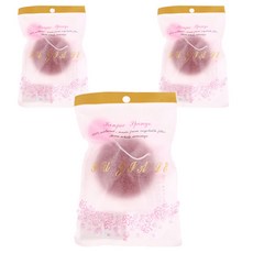 ABM魔芋海綿圓, 紅色的, 3片