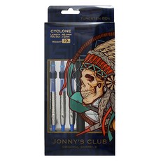 DYNASTY 約翰尼俱樂部飛鏢桶旋風 3 件套, 銀, 1套