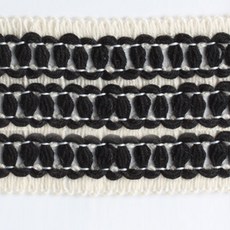 패션포인트 코메즈면 바이어스테이프 50야드 35mm, 블랙, 1개