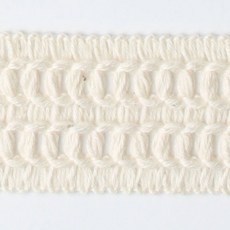 패션포인트 코메즈면 모직테이프 KJ-CC-385 25mm 50야드, 아이보리, 1개