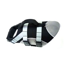 BUYSELL 小狗玩水救生衣, 黑色的