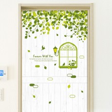 JEJEDECO 浮雕無氣泡玄關門貼膜 願你所在之處充滿幸福, 白色