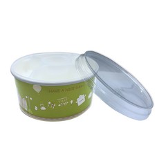 투고팩 키친용기 1100cc + 투명뚜껑 + 5칸찬용기, 50세트