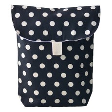 SEMOMS 印花尿布收納包, 黑色 點點款