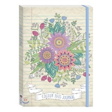 Colour This Journal Bouquet, Hinkler
