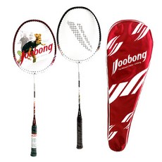 Joobong 羽球拍 2支 1組 + 球拍袋 JBX-600, 1套