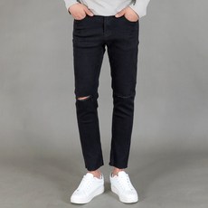 DYJEEN 男款修身版型牛仔長褲 ME098