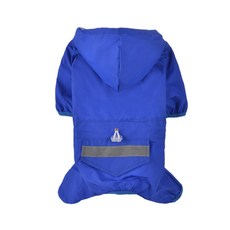 ARYKO Dr Mini 貓咪&狗狗 休閒防雨防風外套, 藍色, 1個