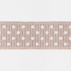 時尚亮點羅紋圓點GPR-01緞帶 50碼 25mm, 5號, 1個