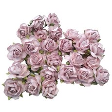 페이퍼 블라섬 wild roses 북아트재료 saa224 32mm, 혼합 색상, 1개