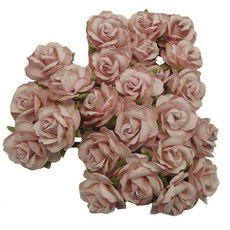 페이퍼 블라섬 wild roses 북아트재료 saa226 32mm, 혼합 색상, 1개