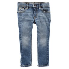 오시코시비고시 남아용 인디고 브라이트 워시 스키니진